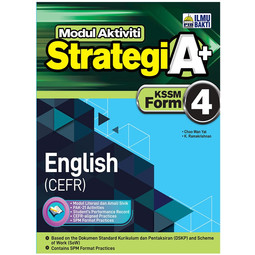 Strategi A+ English CEFR Form 4 (2024)